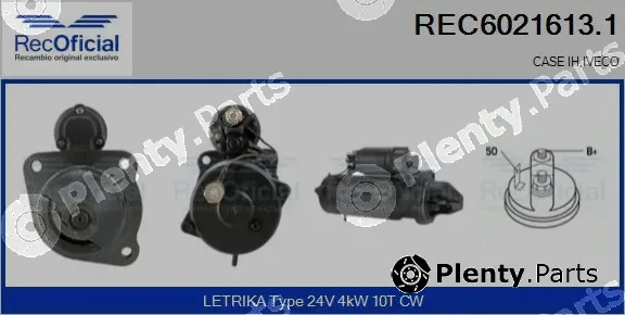 Recoficial REC6021613.1 — Starter