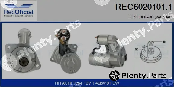 Recoficial REC6020101.1 — Starter