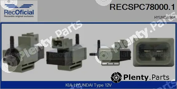 Recoficial RECSPC78000.1 — Pressure Converter, exhaust control