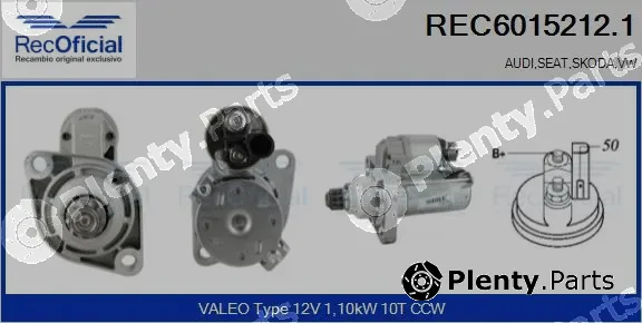 Recoficial REC6015212.1 — Starter