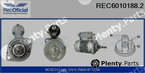 Recoficial REC6010188.2 — Starter