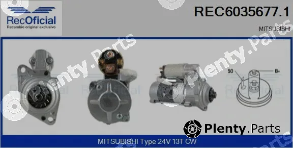 Recoficial REC6035677.1 — Starter
