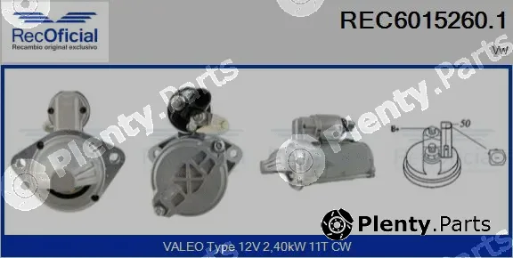 Recoficial REC6015260.1 — Starter
