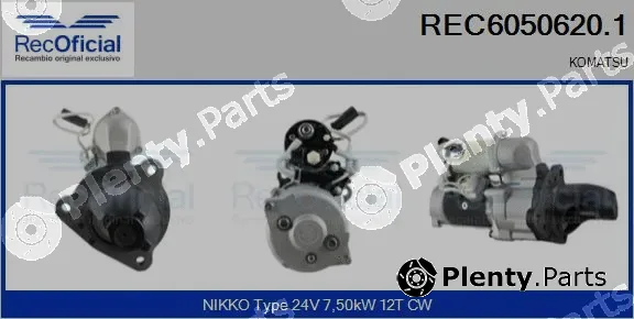 Recoficial REC6050620.1 — Starter