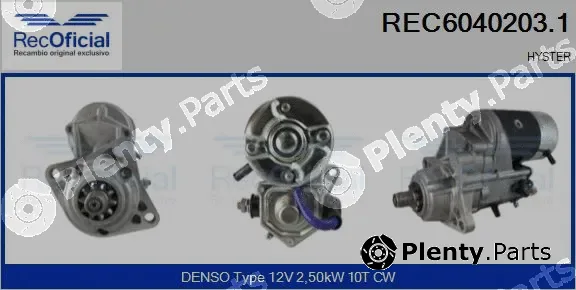 Recoficial REC6040203.1 — Starter