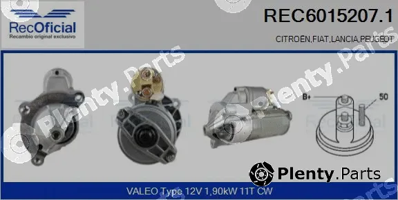 Recoficial REC6015207.1 — Starter