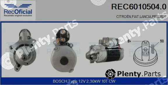 Recoficial REC6010504.0 — Starter