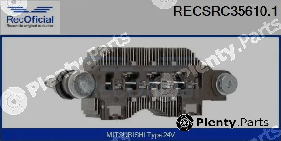 Recoficial RECSRC35610.1 — Rectifier, alternator