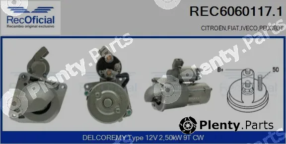 Recoficial REC6060117.1 — Starter