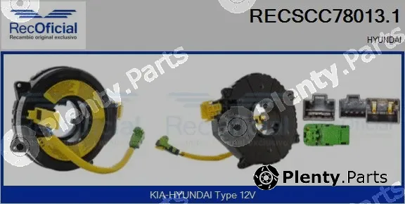 Recoficial RECSCC78013.1 — Clockspring, airbag