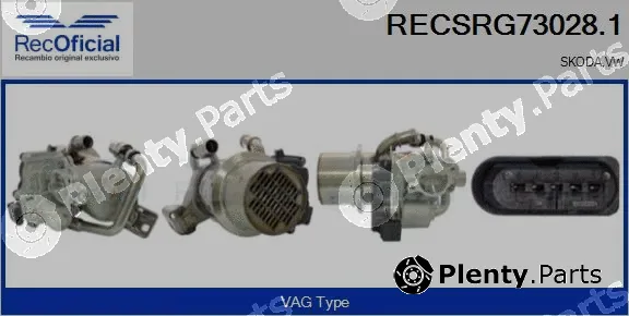 Recoficial RECSRG73028.1 — Cooler, exhaust gas recirculation
