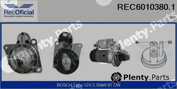 Recoficial REC6010380.1 — Starter