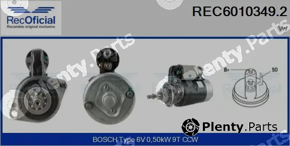 Recoficial REC6010349.2 — Starter