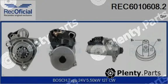 Recoficial REC6010608.2 — Starter