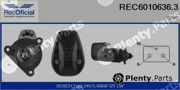 Recoficial REC6010636.3 — Starter