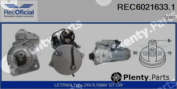 Recoficial REC6021633.1 — Starter