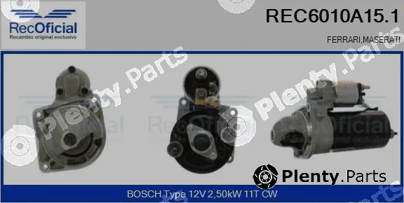 Recoficial REC6010A15.1 — Starter