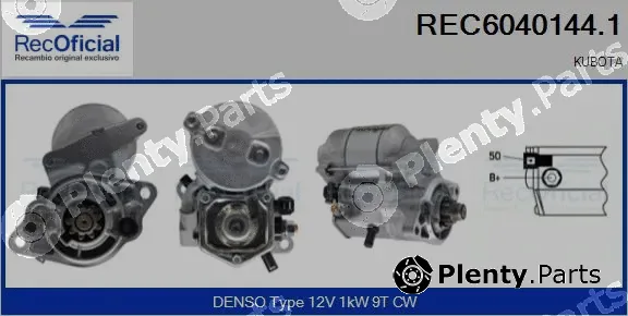 Recoficial REC6040144.1 — Starter