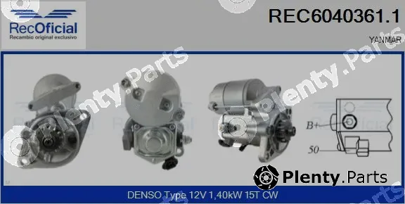 Recoficial REC6040361.1 — Starter