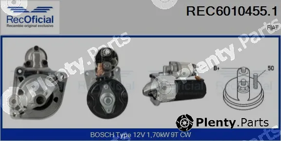 Recoficial REC6010455.1 — Starter