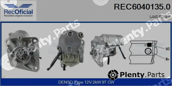 Recoficial REC6040135.0 — Starter
