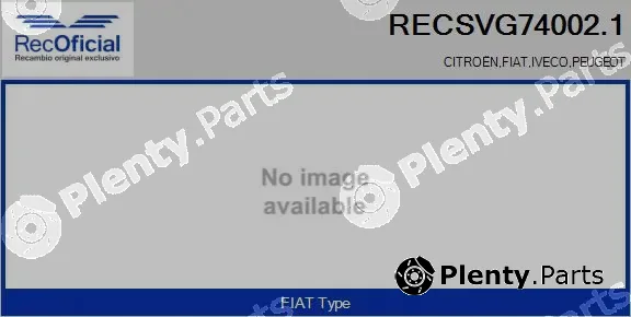 Recoficial RECSVG74002.1 — EGR Valve