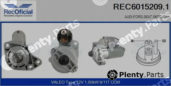 Recoficial REC6015209.1 — Starter