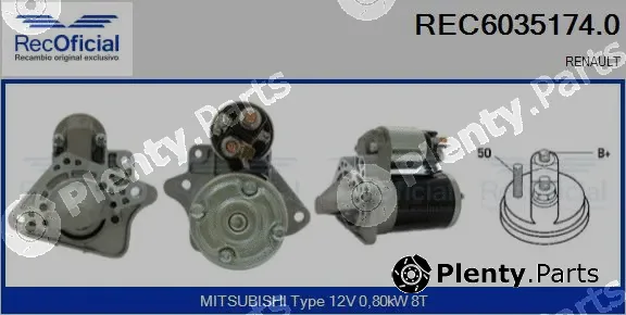 Recoficial REC6035174.0 — Starter
