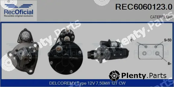 Recoficial REC6060123.0 — Starter