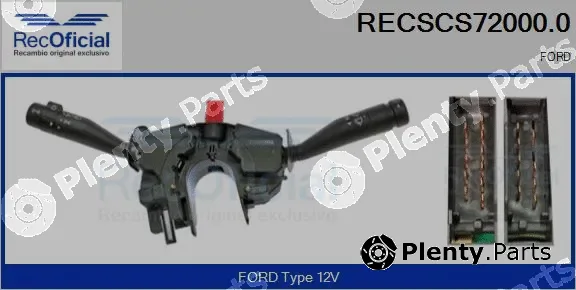 Recoficial RECSCS72000.0 — Steering Column Switch