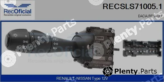 Recoficial RECSLS71005.1 — Steering Column Switch