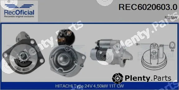 Recoficial REC6020603.0 — Starter