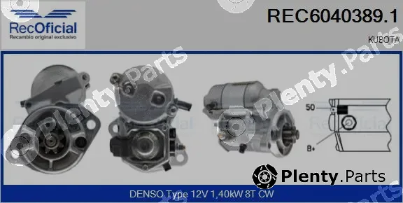 Recoficial REC6040389.1 — Starter