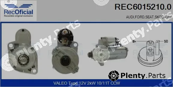 Recoficial REC6015210.0 — Starter