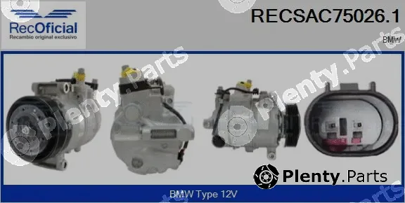 Recoficial RECSAC75026.1 — Compressor, air conditioning