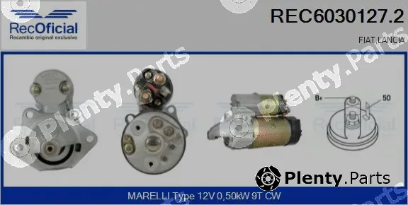 Recoficial REC6030127.2 — Starter