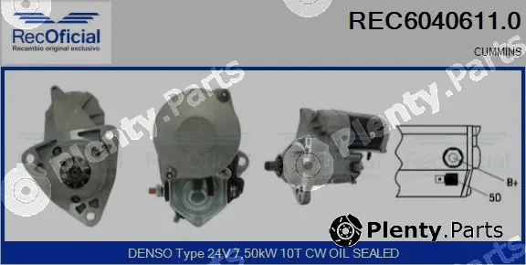 Recoficial REC6040611.0 — Starter