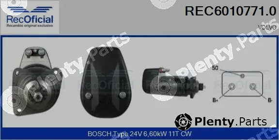Recoficial REC6010771.0 — Starter