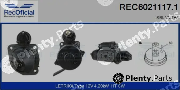 Recoficial REC6021117.1 — Starter