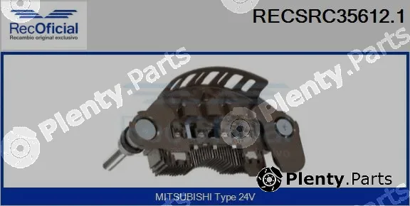 Recoficial RECSRC35612.1 — Rectifier, alternator