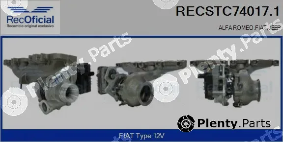 Recoficial RECSTC74017.1 — Charger, charging (supercharged/turbocharged)