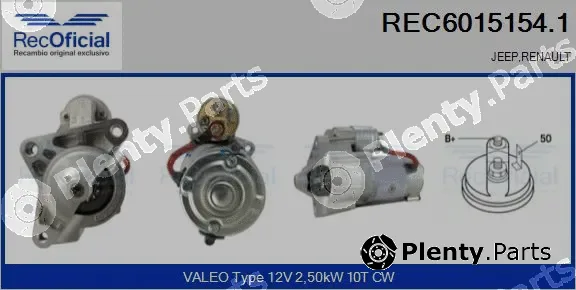 Recoficial REC6015154.1 — Starter