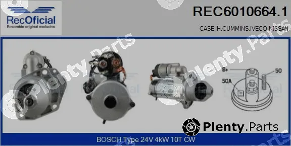 Recoficial REC6010664.1 — Starter