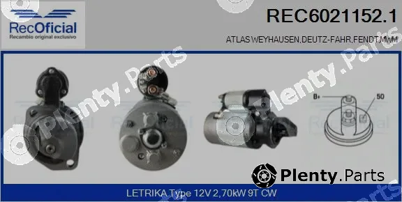 Recoficial REC6021152.1 — Starter