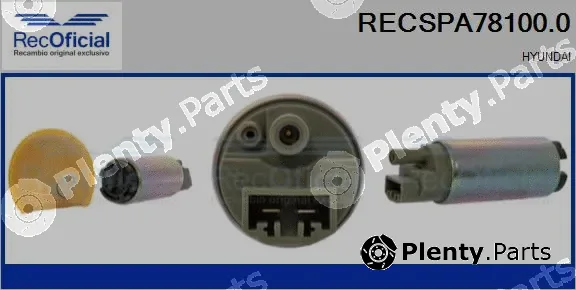 Recoficial RECSPA78100.0 — Fuel Pump