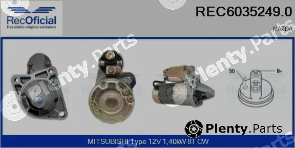 Recoficial REC6035249.0 — Starter
