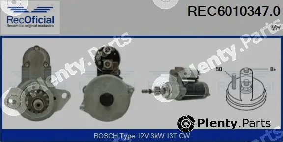 Recoficial REC6010347.0 — Starter