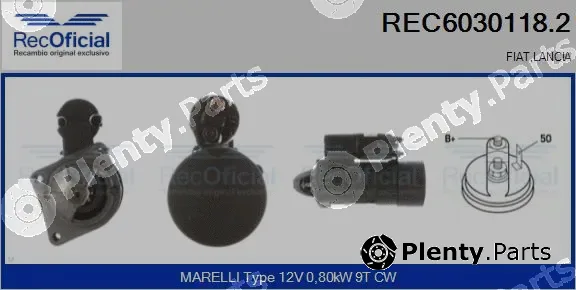Recoficial REC6030118.2 — Starter