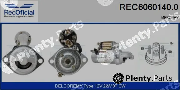 Recoficial REC6060140.0 — Starter