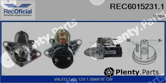 Recoficial REC6015231.1 — Starter